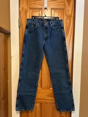 Wrangler Men's Indigo Straight Jeans George Strait Collection